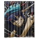 thumbnail image 1 of Cortina de ducha de Gorillaz Cyborg Noodle con ganchos (60 x 72 pulgadas), 1 of 3