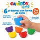 thumbnail image 2 of Crayones Carioca Baby Teddy 6 Colores Bebés - PS, 2 of 4