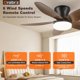 thumbnail image 3 of Ventilador De Techo Cf01dw35 35 In Motor Dc 5 Aspas Led, 3 of 3