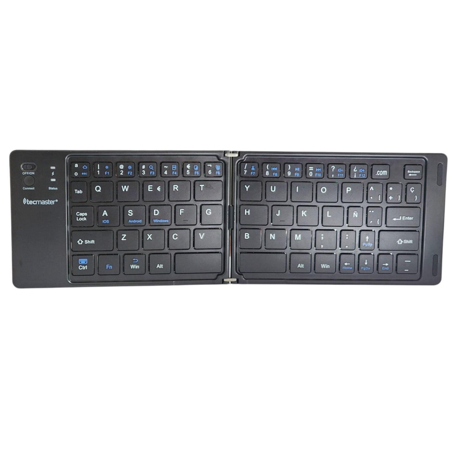 Mini-teclado Plegable Bt Recargable Tipo-c Tecmaster