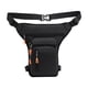 thumbnail image 4 of Bolsa de cintura para hombres bolso de la pierna de la pierna de la pierna de la pierna múltiple bolso de hombro multipropósito de muslo para montar d Cremallera lateral negro, 4 of 5