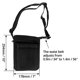 thumbnail image 4 of Bolsa organizadora médica Belt QWORK para almacenamiento de enfermeras (negra), 4 of 6