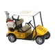 thumbnail image 2 of Mini Carrito De Golf, Modelo De Juguete, Escultura De Carrito De Golf, Adorno Para Tartas, Regalos, Amarillo, 2 of 5