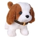 thumbnail image 3 of Juguete Eléctrico De Animales De Peluche Con Juguete De Sonido, Juguete De Peluche De Animales De Peluche Para Niño, Perro, Blanco Y Marrón, 3 of 5