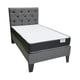 thumbnail image 1 of Cama Plaza y Media Con colchón de Resorte, 1 of 2