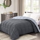 thumbnail image 1 of Relleno de edredón gris tamaño king Comforter Homelike Moment, 1 of 6