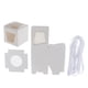thumbnail image 2 of 12 / SET KRAFT PAPEL PORTE CAJA DE CUBITAKETY BANDA DE BODA Favoritos Gifts Blanco, 2 of 3