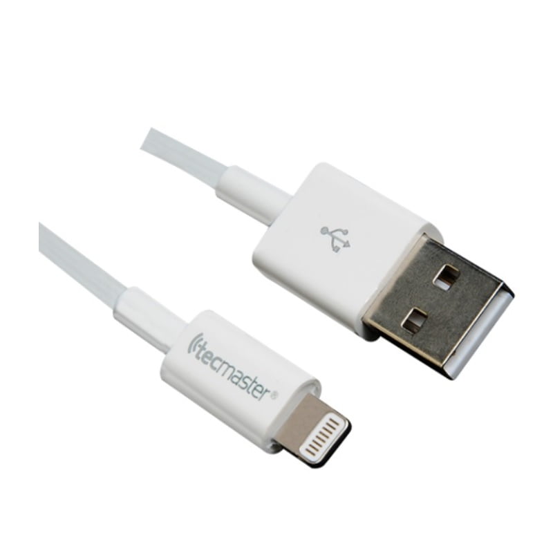Cable Cargador Para Iphone Usb Lightning 1m Certificado Tecmaster