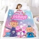thumbnail image 5 of Pinky Dinky Doo anti-pilling, suave, ligera, esponjosa y acogedora de lujo para hogar y cocina – Perfecta para niños y adultos,130x150cm, 5 of 6