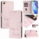 thumbnail image 5 of Funda Cartera para iPhone 16e con Bloqueo RFID, Cierre Magnético y Ranuras Tarjetas Rosa, 5 of 5