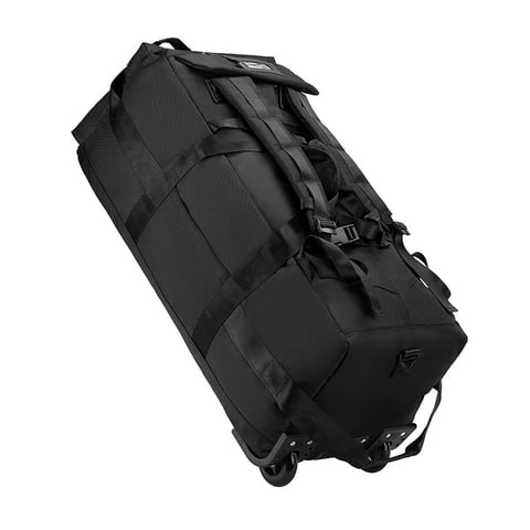 Bothyi - Bolso De Lona De Ruedas Bolsita De Viaje Enrollable Para Transporte Para Campamentos De Picnic Camping Negro