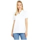 thumbnail image 1 of Polo Tommy Hilfiger liso de manga corta blanco para mujer, 1 of 3
