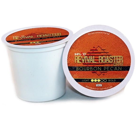 Cápsulas de café InfuSio Bourbon Pecan, 96 unidades, para Keurig