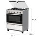 thumbnail image 2 of Cocina Gas Licuado 5 Quemadores Hsk14I24Se, 2 of 12