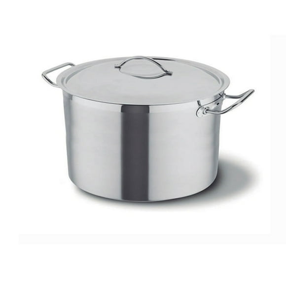 OLLA C/TAPA ACERO INOX FONDO DIFUSOR 113 lt