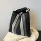 thumbnail image 4 of Bolsa de algodón con asas largas, bolsa de tela, bolso de hombro, 4 of 7
