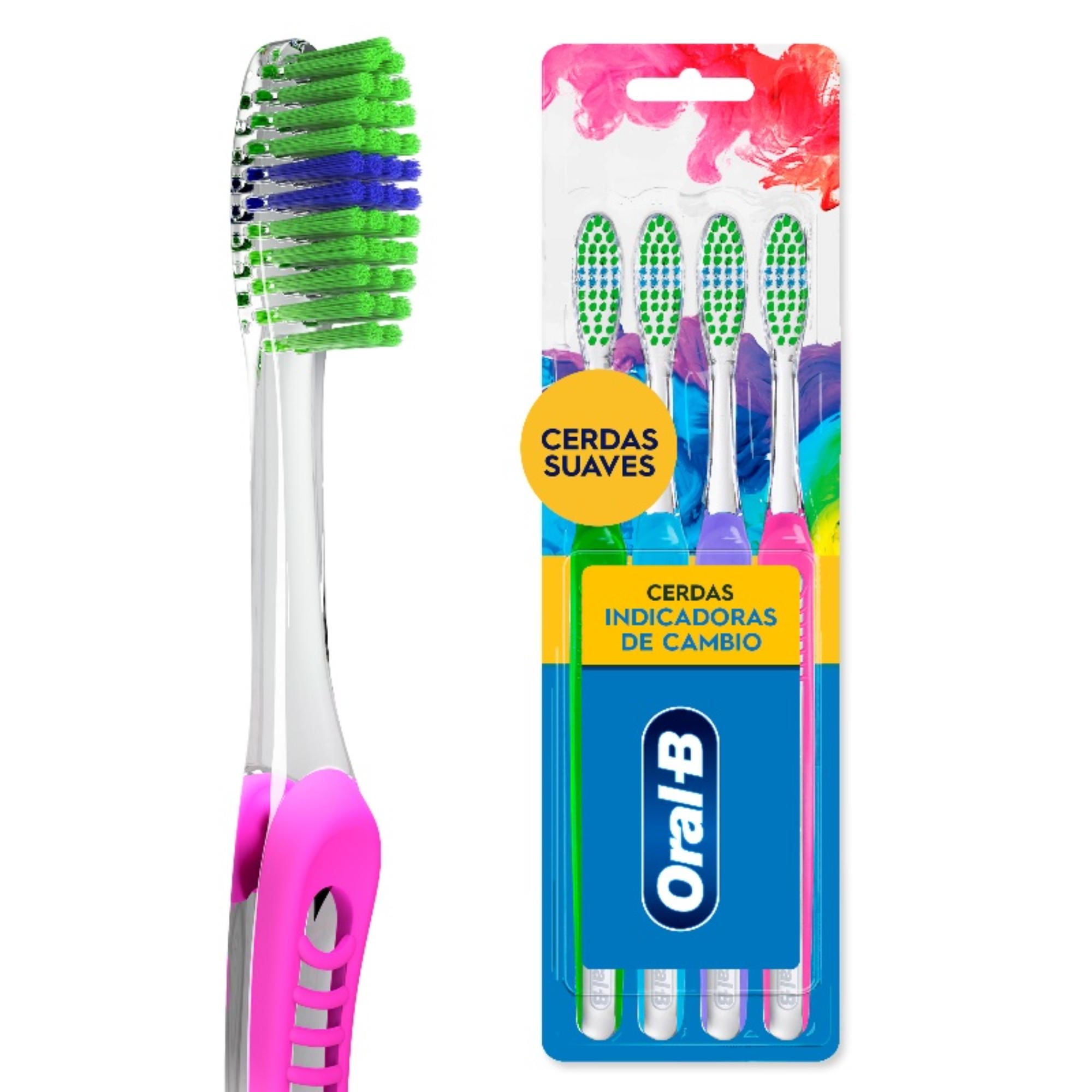 Oral-B - Cepillo De Dientes Indicator Color Collection Suave