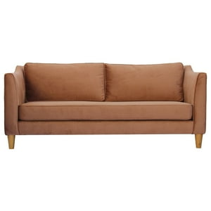 Barra Design - Sofá Oporto 3C Felpa Canela