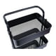thumbnail image 2 of Carro Organizador Multiuso 3 Niveles 100% Acero Negro, 2 of 14