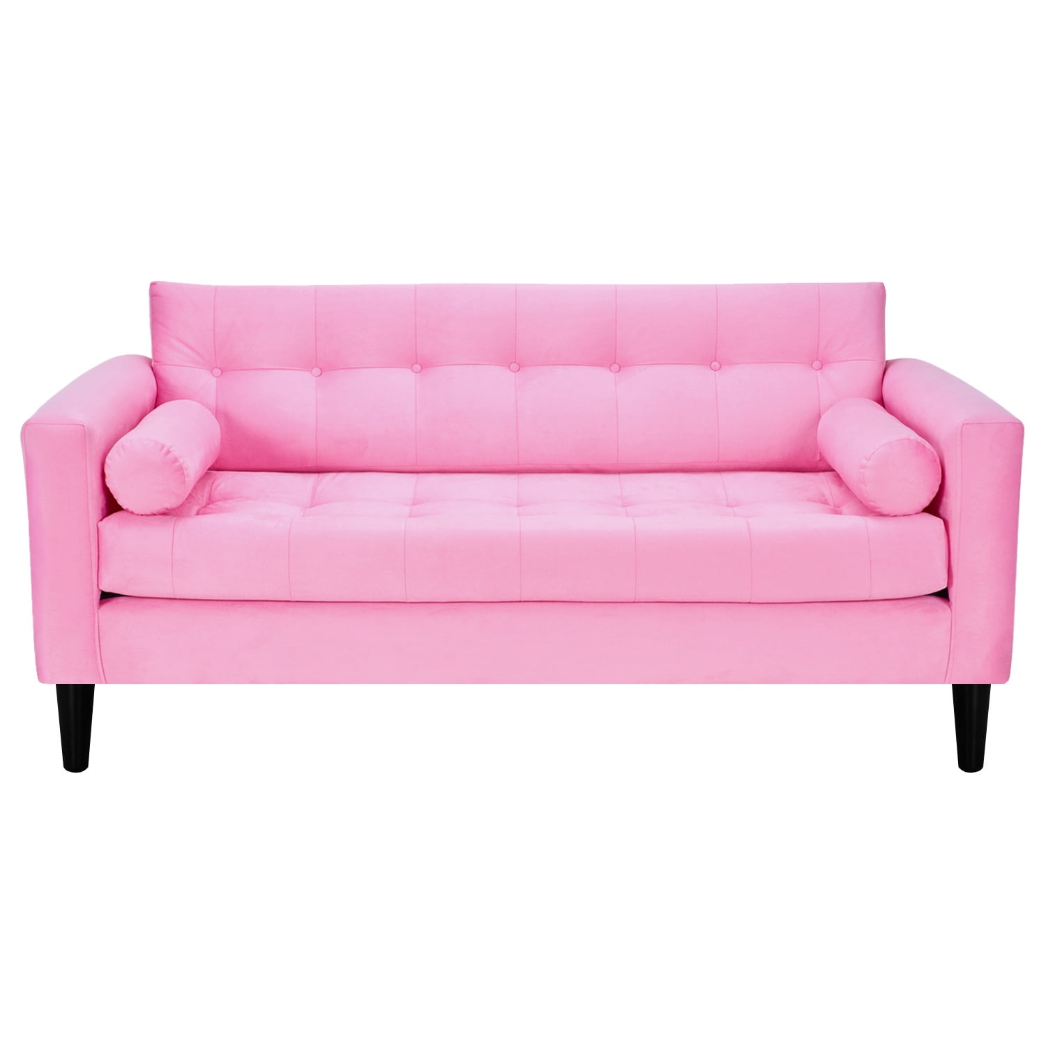 Bodevir - Sofa Retro 3c Felpa 00 Rosado