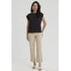 thumbnail image 2 of Polera Mujer Aplicación Rib Negro, 2 of 4
