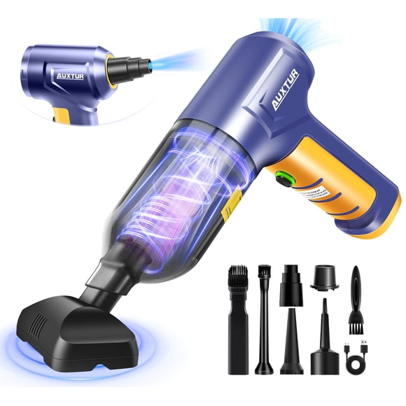 Aspirador de coche AUXTUR High Power 15000PA 3 en 1 inalámbrico