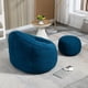 thumbnail image 2 of Bedding Bean Bag Sofa Chair High Pressure Foam Bean Bag Chair Adult Material with Padded Foam Padding Compressed Bean Bag With Footrest, 2 of 3