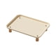 thumbnail image 4 of Estante Dispensador De Comida Para Mascotas Con Soporte Elevado, Lavable, Para Gatos, Color Blanco, 4 of 5
