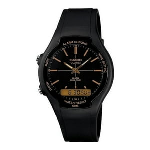Reloj Analogo-Digital Negro Casio Aw-90H-9Ev