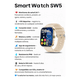 thumbnail image 2 of Smartwatch Belug Ip68 Reloj Inteligente 300mah Mujer / Hombre dorado, 2 of 5