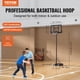 thumbnail image 2 of Canasta de Baloncesto Vevor 44 Pulgadas Altura Ajustable, 2 of 3