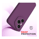 thumbnail image 4 of Carcasa Funda Para Honor 400 Pro Goma Morado, 4 of 4