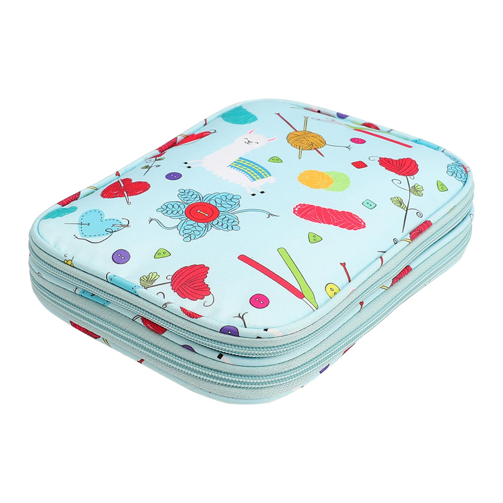 Bothyi - Estuche Para Agujas De Tejer De Viaje, Organizador Compacto Para Accesorios De Tejer