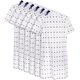 thumbnail image 1 of Pack de 6 batas de hospital Utopia Care, unisex, para mujeres y hombres, 2XL, color azul, 1 of 9
