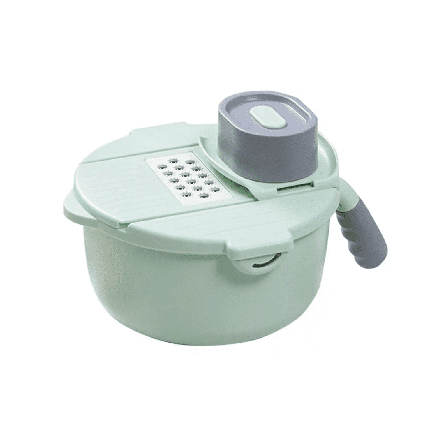 Importclick - Cortador Picador Rallador Verduras Frutas Giratorio 9 En 1