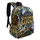 thumbnail image 2 of Magia Extraña-theme Backpack, Campus style schoolbag Bookbag with Adjustable Shoulder Straps And Large Zip Compartment, Unisex Travel Bags.42x30x15cm, 2 of 6