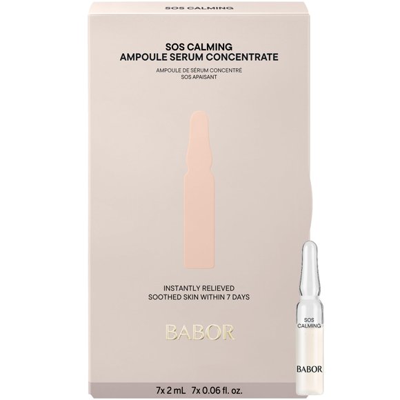 Serum BABOR SOS, ampolla calmante, concentrado, tratamiento de 7 días