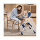 thumbnail image 3 of Silla De Bebe Para Comer Portatil Con Ruedas Kinder Azul, 3 of 3