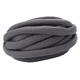 thumbnail image 5 of Relleno De Hilo De Lana Grueso Tejido Suave Para Bufanda Suéter Cerca De Cama Ganchillo Gris Oscuro, 5 of 5