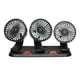 thumbnail image 1 of Ventilador de enfriamiento para auto Chynexus de 3 cabezales USB, 2 velocidades y rotación de 360°, 1 of 8