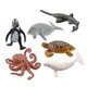 thumbnail image 5 of 10x Modelo De Animal Marino Figuras Educativas Regalo Realista Para Ni?os Peque?os Pulpo, 5 of 5