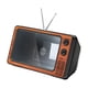 thumbnail image 5 of Amplificador De TV De 11" De Diseño Retro, Regalo Para Papá, Miniamplificador Para Juegos, Cualquier Teléfono Inteligente, Madera Roja, 5 of 5