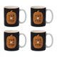 thumbnail image 1 of Juego de 4 tazas Oneida Vintro Halloween 283 ml, 1 of 8