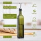 thumbnail image 2 of Dispensador de botellas de aceite de oliva de vidrio AOZITA 500 ml con vertedor, 2 of 7