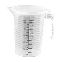 Magideal - Taza Medidora Con Escala, Jarra Medidora Multiusos, Jarra Medidora De Agua Para Repostería Fácil De Limpiar, Recipiente Medidor, Accesorios De Cocina 500Ml