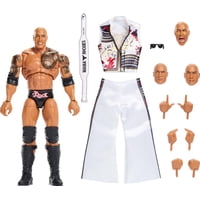 Figura De Acción Wwe Ultimate Edition The Rock Final Boss De 6 Pulgadas