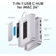 thumbnail image 3 of Hub Usb c Bd182a 7 En 1 Para Imac 24 Inch 10gbps, 3 of 3