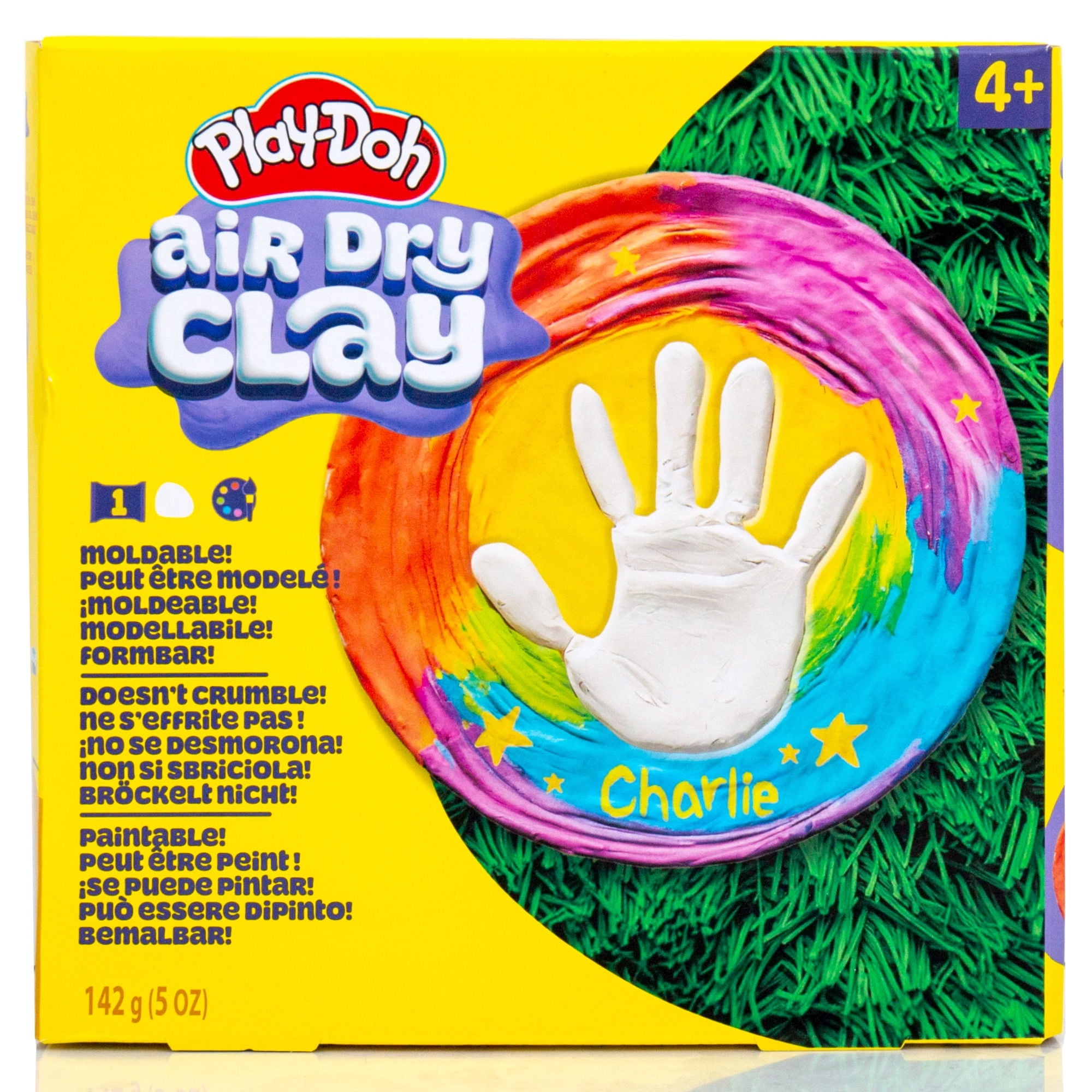 Kit De Huella De Mano Play-doh Haz Tu Propia Huella Con Arcilla