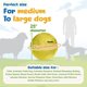 thumbnail image 2 of Pelota de pastoreo Furdo 61 cm amarilla – Juguete para perros, 2 of 8