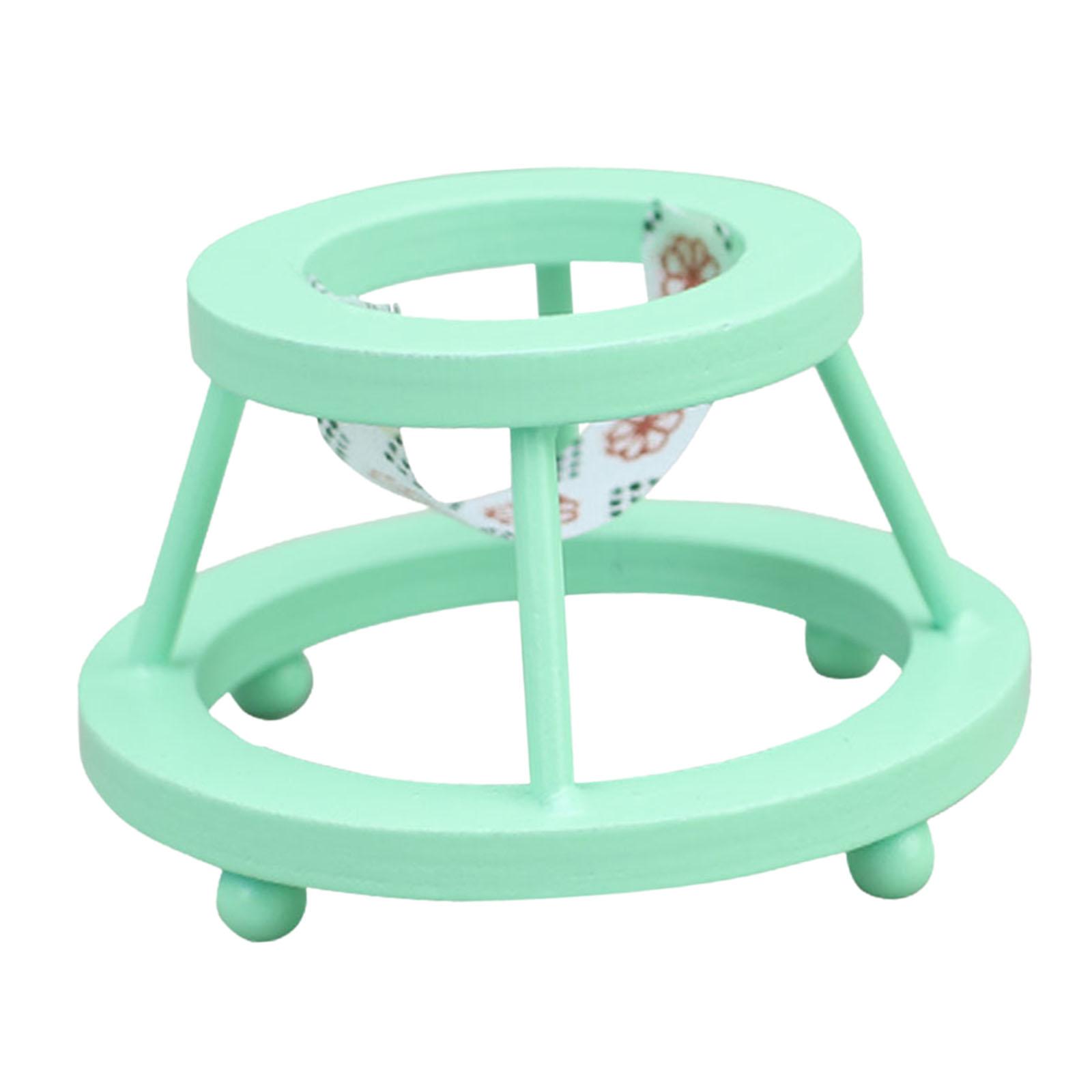 Bothyi - Muebles Para Casa De Muñecas, Minicochecito De Muñeca En Miniatura, Accesorio Para Regalo De Bricolaje Para Niños, Color Verde